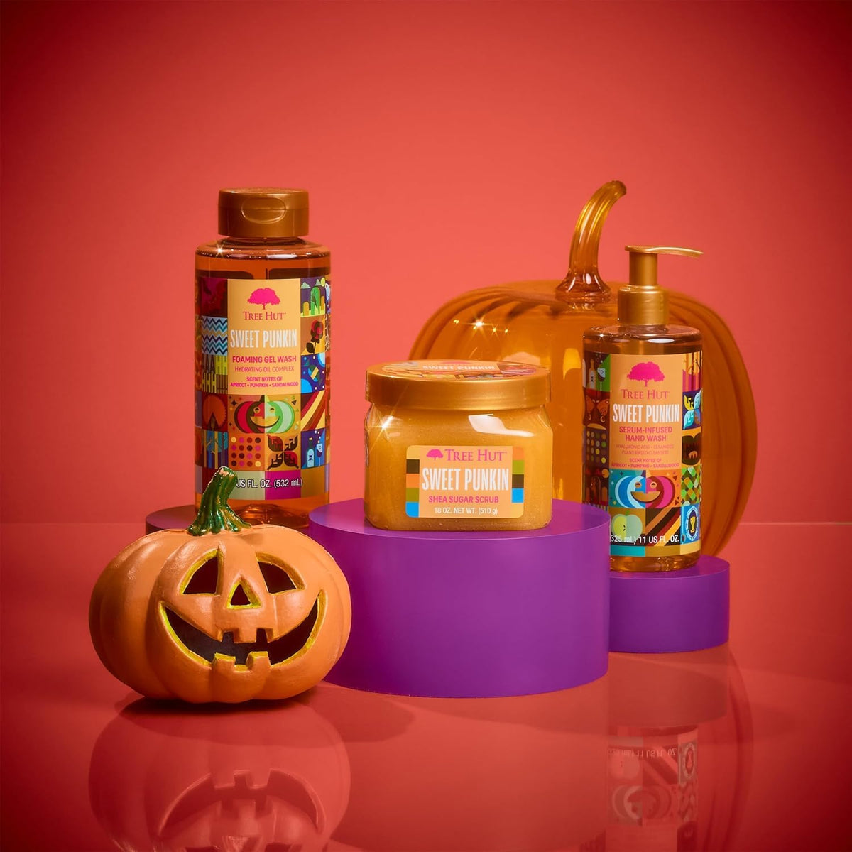 Tree Hut Sweet Punkin Body Scrub application on skin