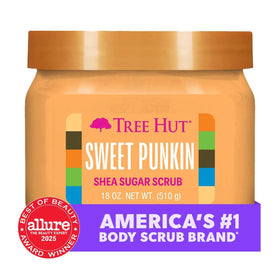 Tree Hut Sweet Punkin Body Scrub with ingredients