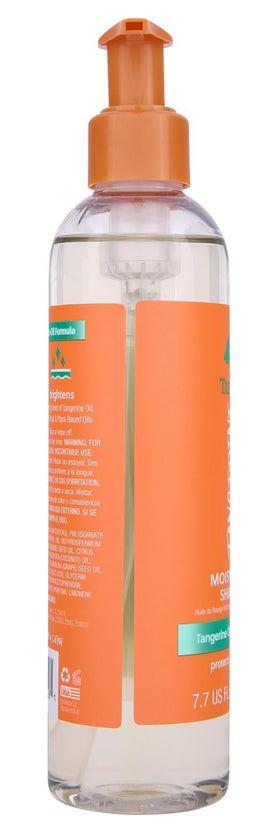 Tree Hut Tangerine Moisturizing Shave Oil close-up showing texture