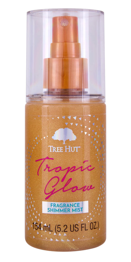 Tree Hut Tropic Glow Hair & Body Mist 6 Fl Oz front view