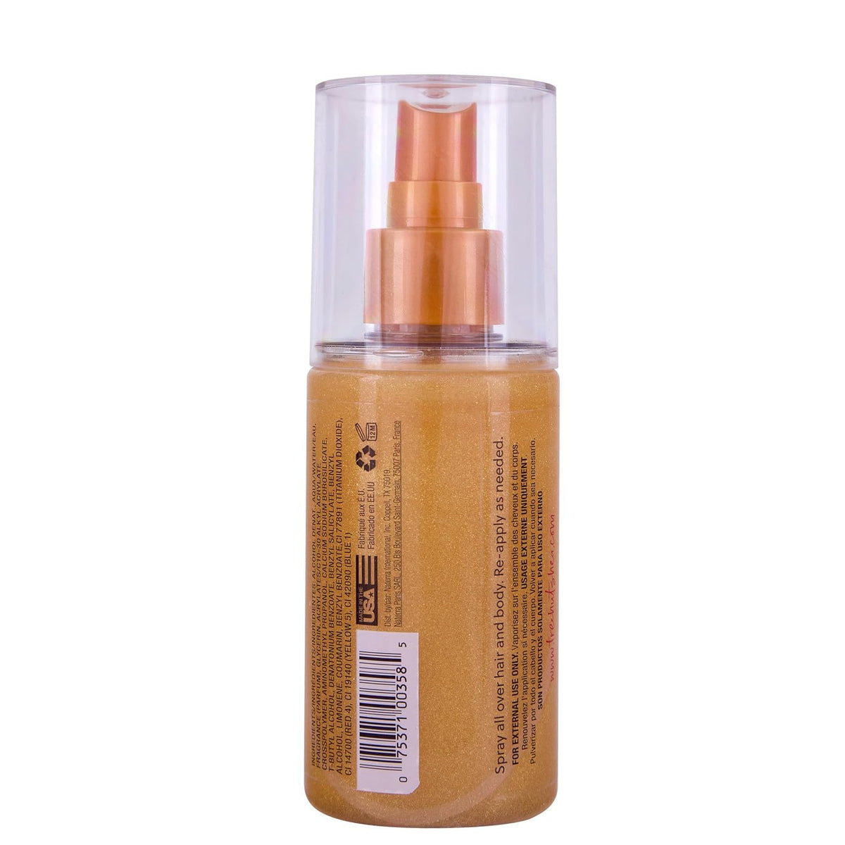 Tree Hut Tropic Glow Hair & Body Mist 6 Fl Oz packaging