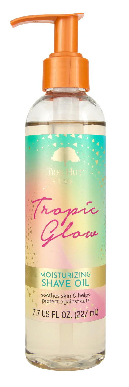 Tree Hut Tropic Glow Moisturizing Shave Oil 7.7 Fl Oz front view