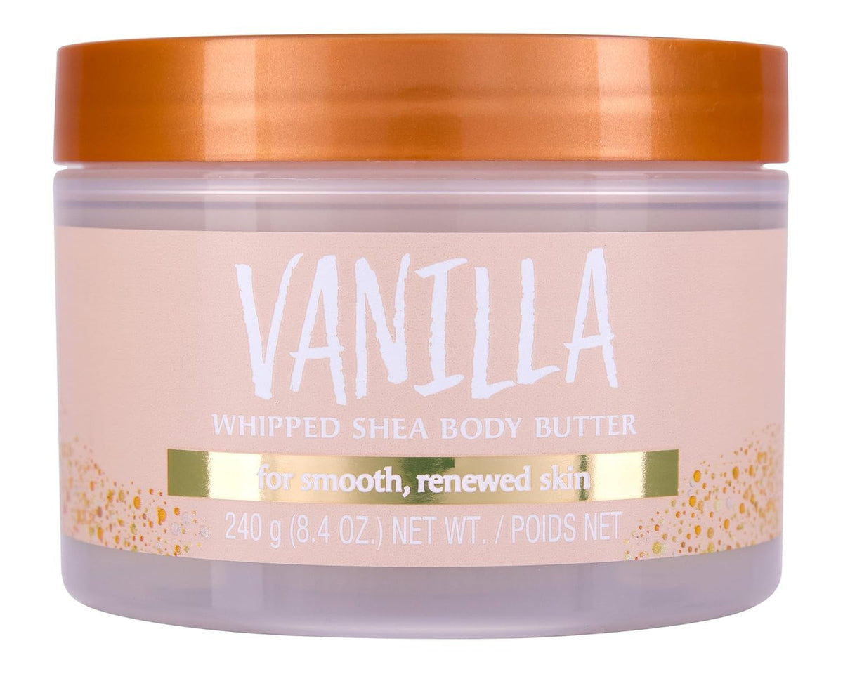 Tree Hut Vanilla Whipped Body Butter 8.4 Oz front view
