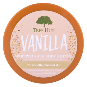 Tree Hut Vanilla Whipped Body Butter 8.4 Oz packaging
