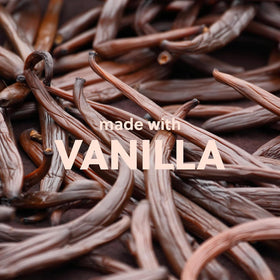 Tree Hut Vanilla Whipped Body Butter 8.4 Oz with a scoop