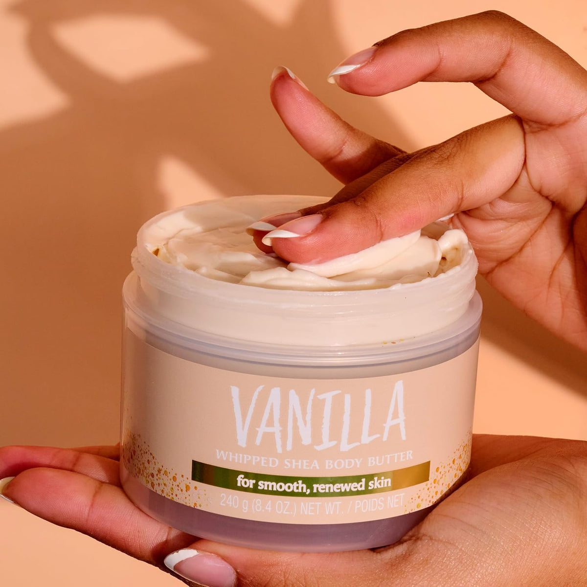 Tree Hut Vanilla Whipped Body Butter 8.4 Oz with ingredients