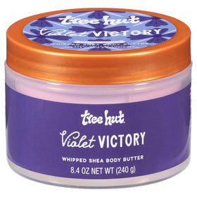 Tree Hut Violet Victory Whipped Body Butter front view 8.4 Oz