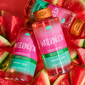 Tree Hut Watermelon Foaming Body Wash 18 Fl Oz with ingredients