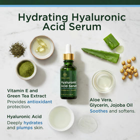 Tree of Life Hyaluronic Acid Serum 4 Fl Oz back view