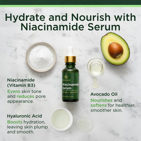 Tree of Life Niacinamide Serum 2 Fl Oz back view