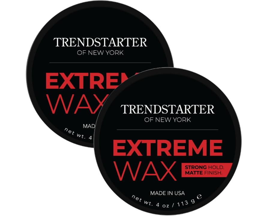 TRENDSTARTER Extreme Wax 4oz front view with packaging