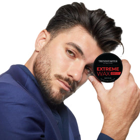 TRENDSTARTER Extreme Wax 4oz open lid showing wax texture