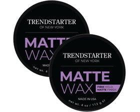 TRENDSTARTER Matte Wax 4oz Pack of 2 front view