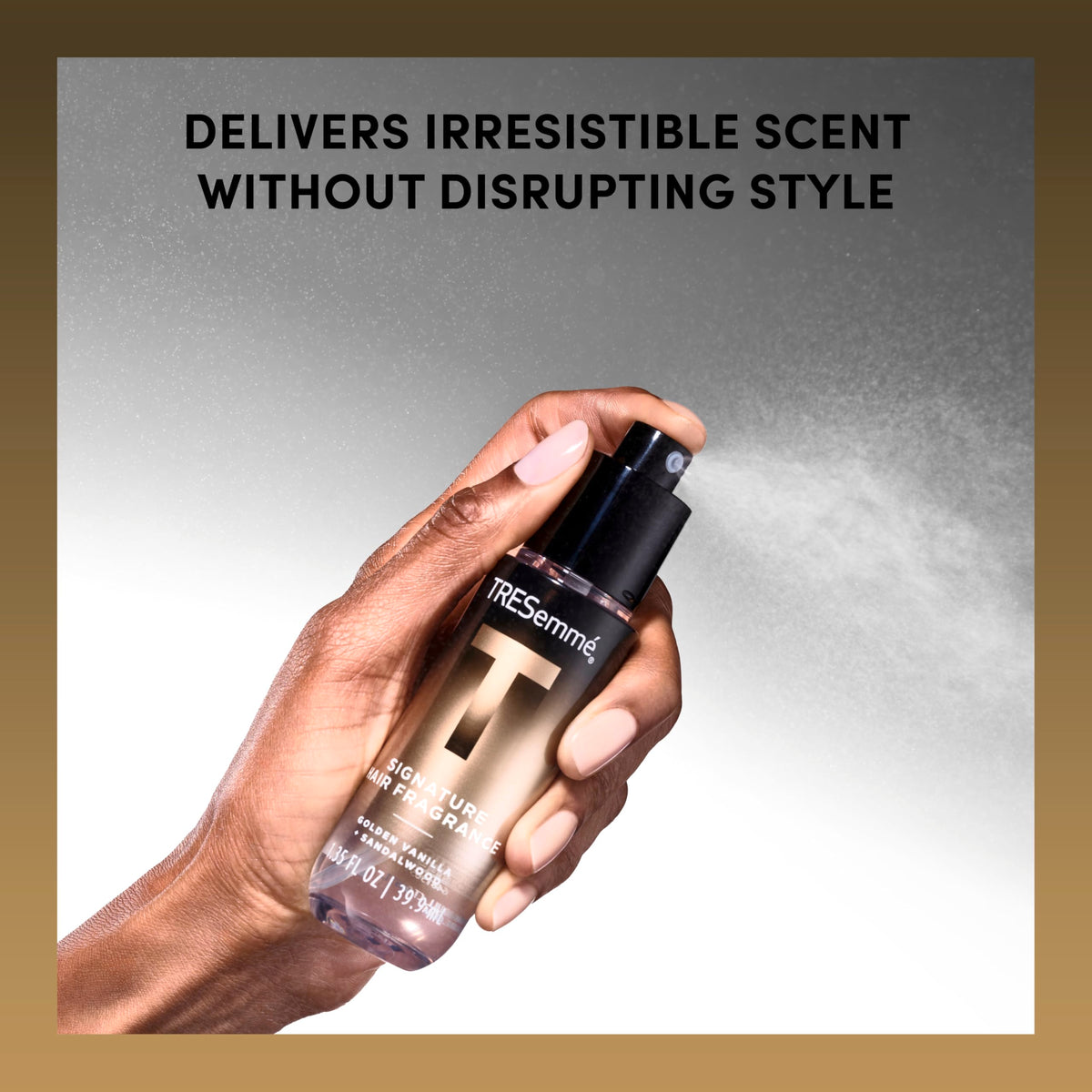 TRESemmé A-List hair fragrance with other styling products