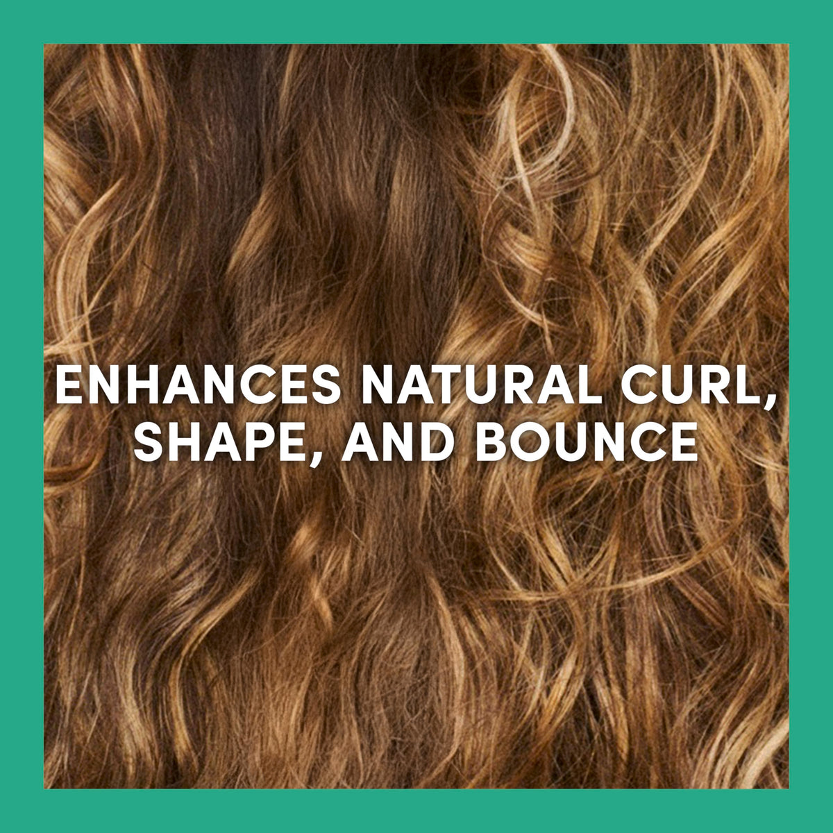 TRESemmé Bouncy Curls Air Dry Foam application on hair
