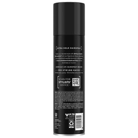 TRESemmé Extra Hold Hairspray 14.6 oz bottle back view