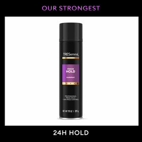 TRESemmé Hairspray Freeze Hold bottle close-up