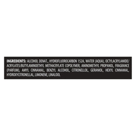 TRESemmé Hairspray Freeze Hold ingredients list