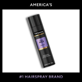 TRESemmé Hairspray Freeze Hold with styling tools