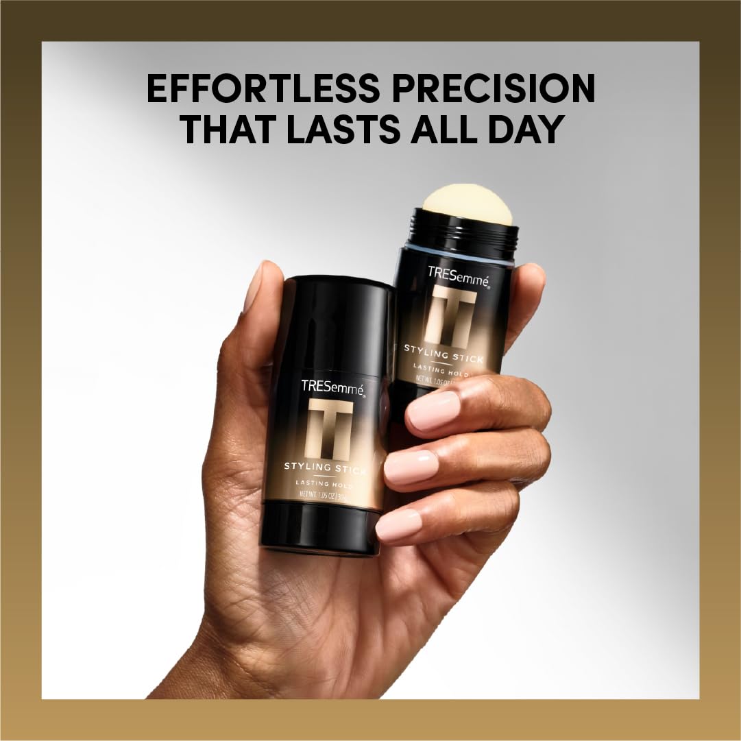 TRESemmé Instant Fix Styling Stick in hand for touch-up
