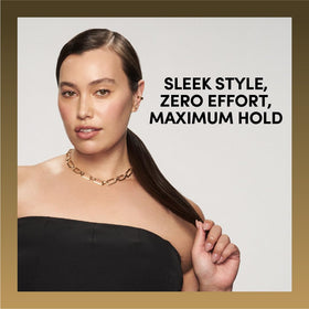 TRESemmé Instant Fix Styling Stick with hair styled neatly