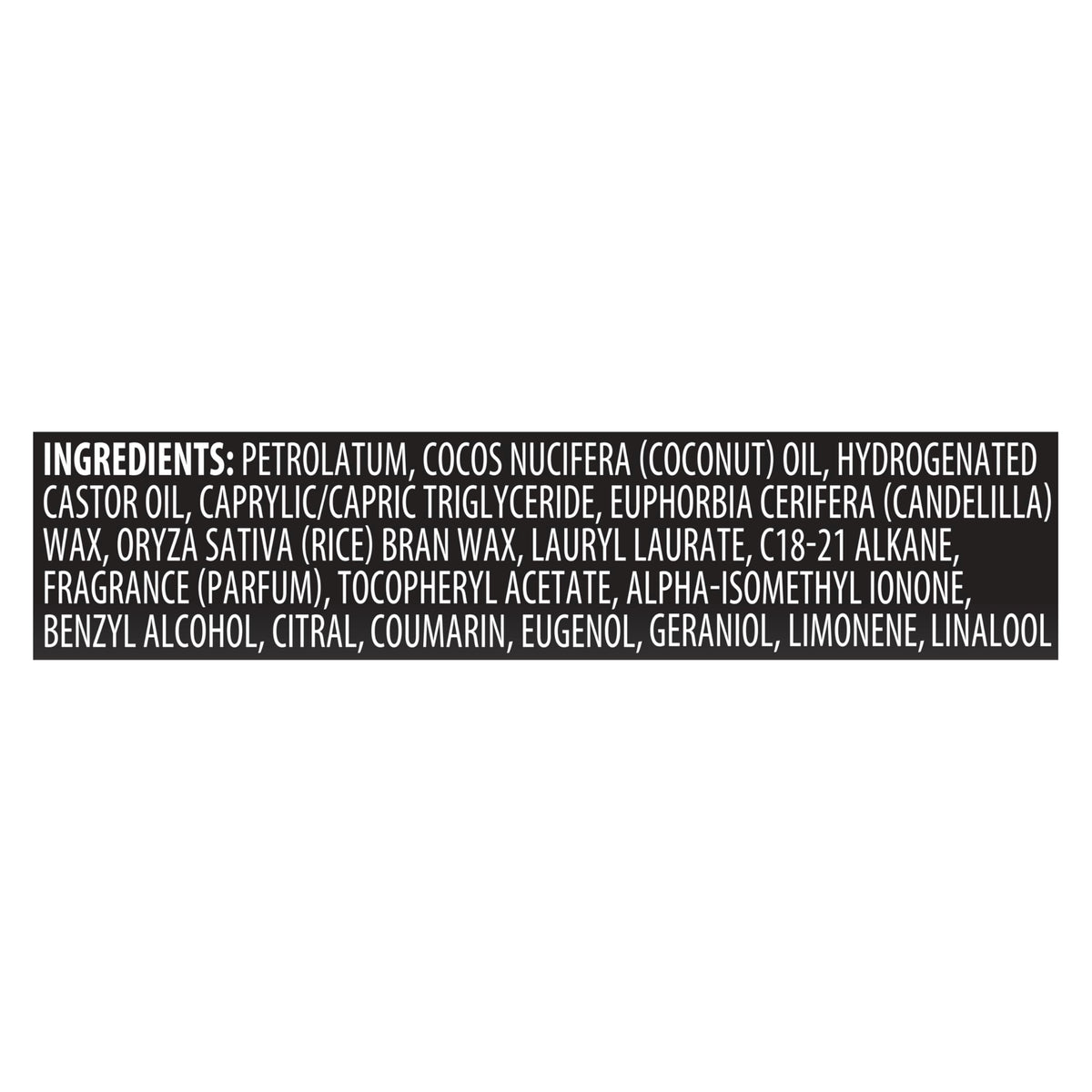 TRESemmé Instant Fix Styling Stick with ingredients list visible