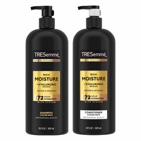 TRESemmé Rich Moisture Shampoo and Conditioner 28 oz front view