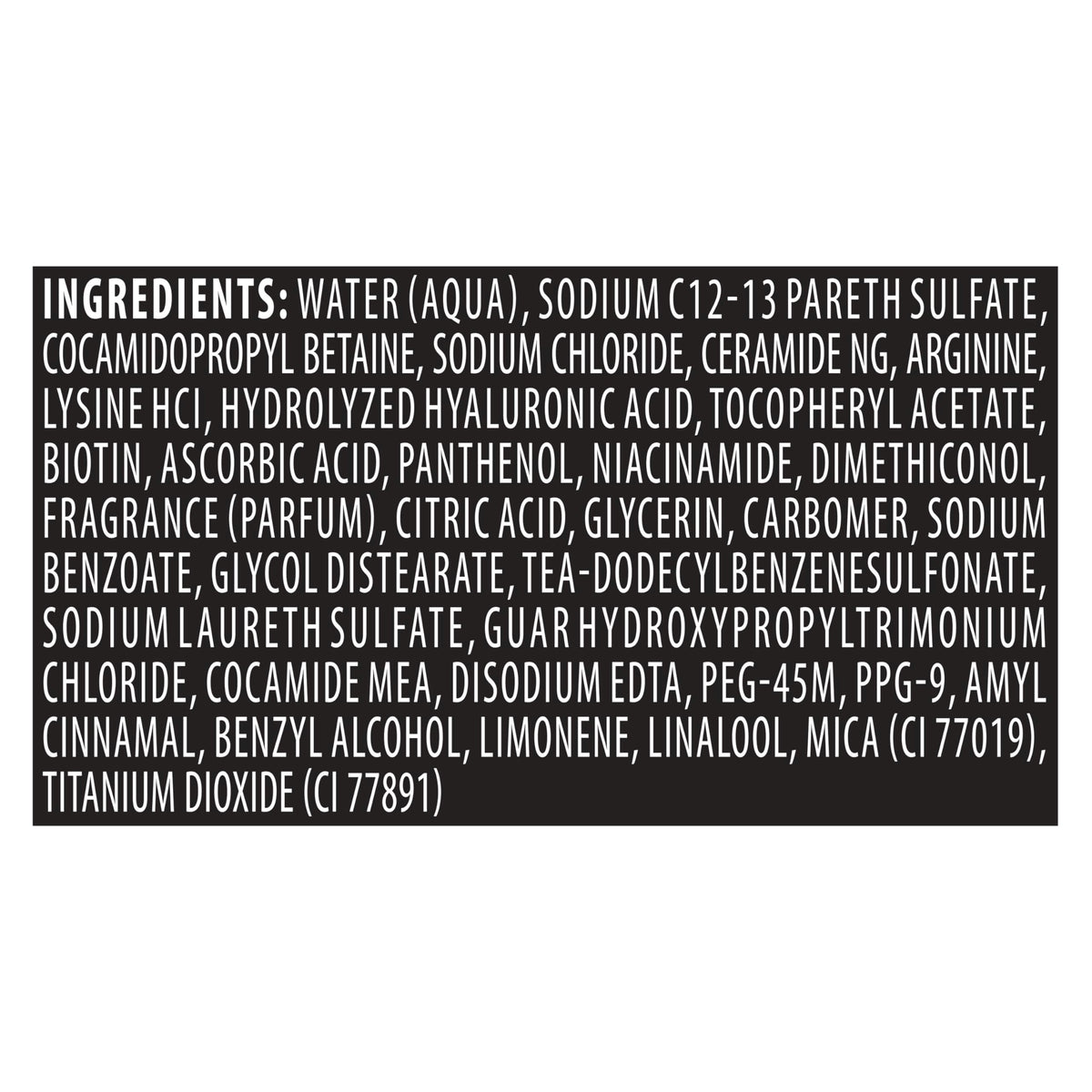 TRESemmé Rich Moisture Shampoo with other hair care products