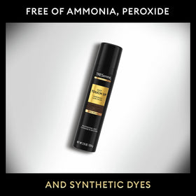 TRESemmé Root Touch-Up Spray Dark Brown in lifestyle setting