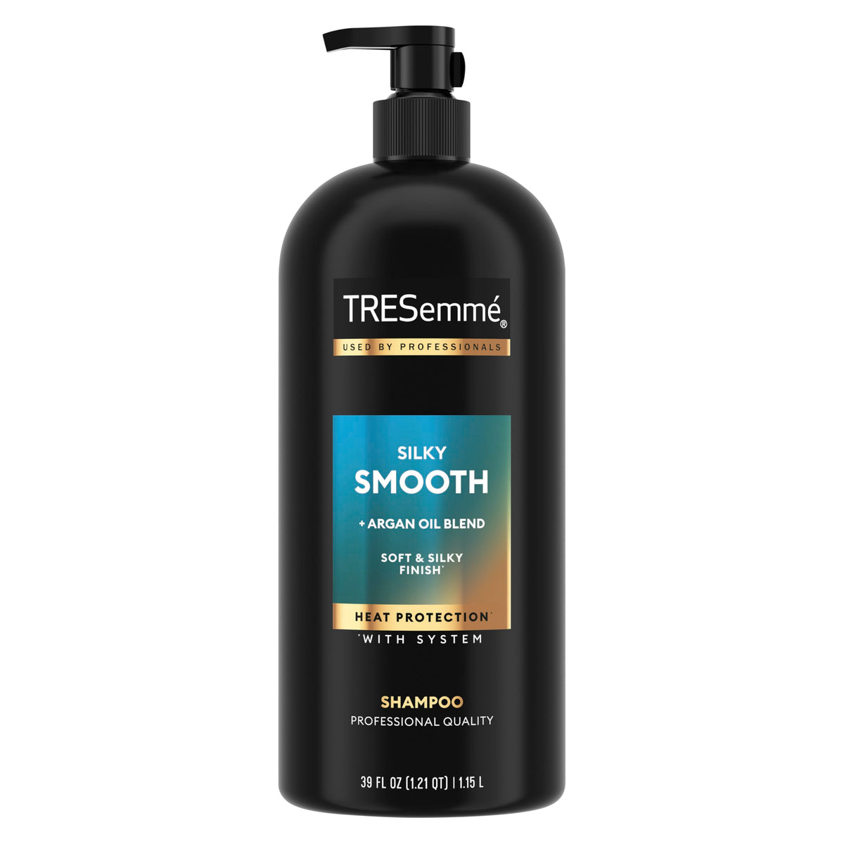 TRESemmé Smooth and Silky Shampoo 39 oz front view