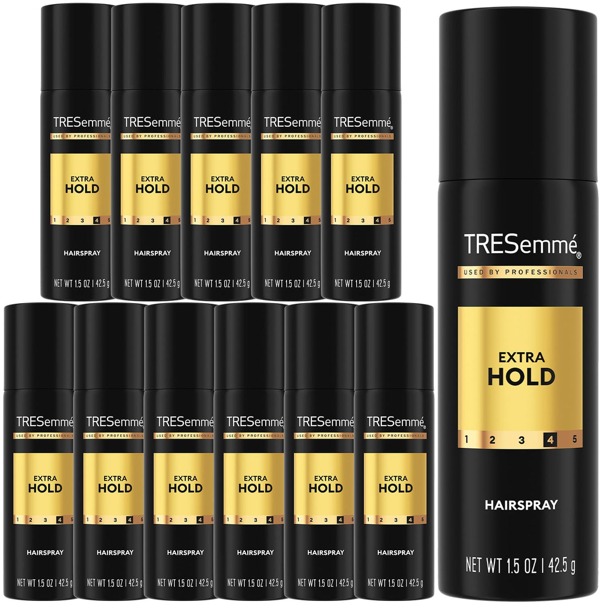 TRESemmé Travel Hairspray Extra Hold 12-Pack front view