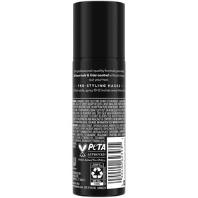 TRESemmé Travel Hairspray mini cans side view