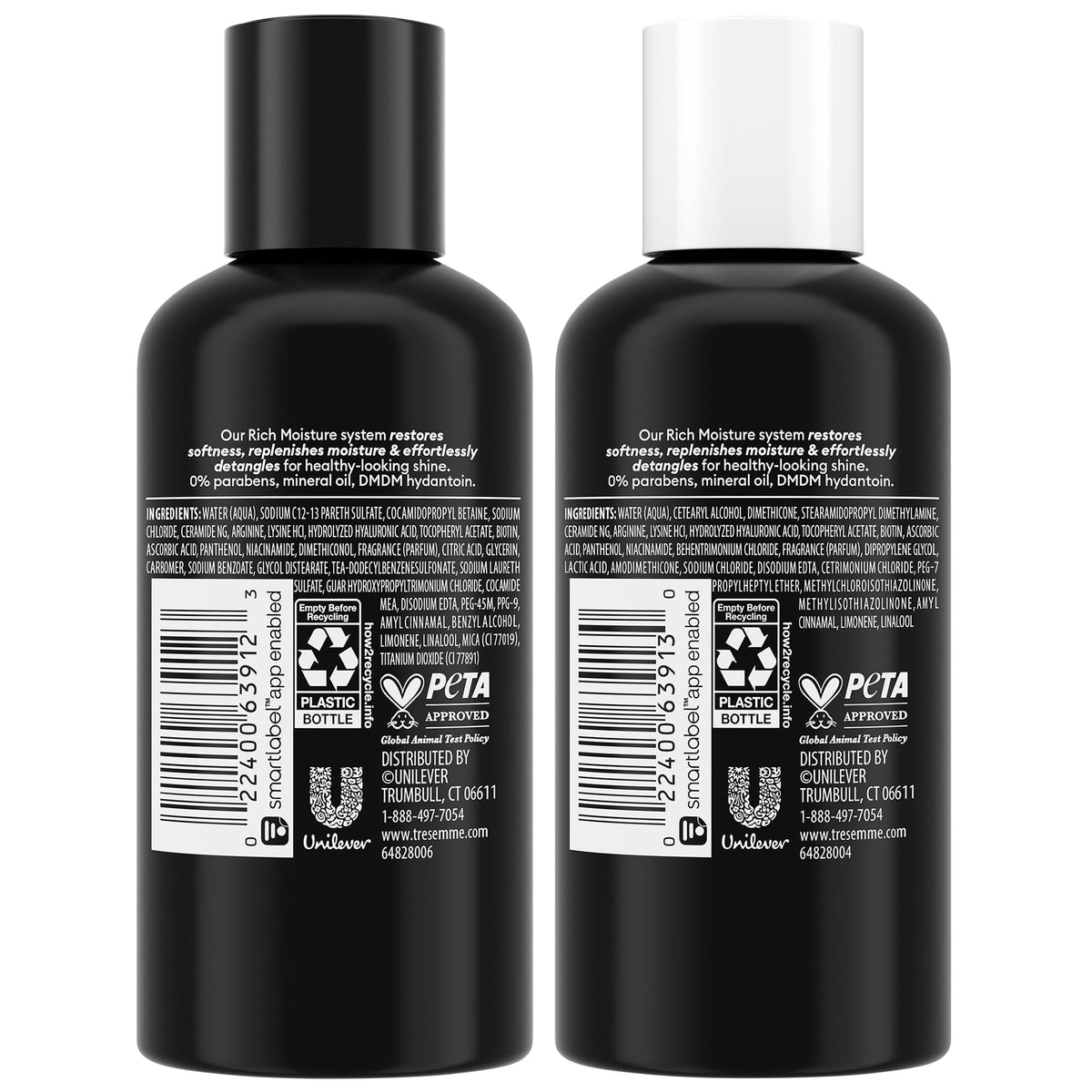 TRESemmé Travel Shampoo bottle 3 oz close-up