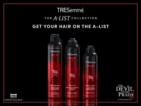 TRESemmé Workable Hairspray A-List Collection back view