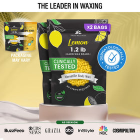 Tress Wellness Wax Beads 2 pack with lemon scent