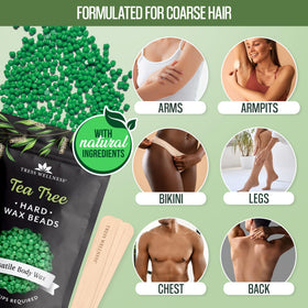 Tress Wellness Wax Beads Kit with waxing guide