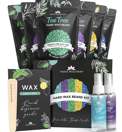 Tress Wellness Wax Beads variety pack with lavender and lemon scents