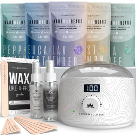 Tress Wellness Waxing Kit digital wax warmer front view