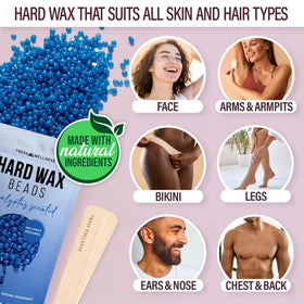 Tress Wellness waxing sticks and protective collars