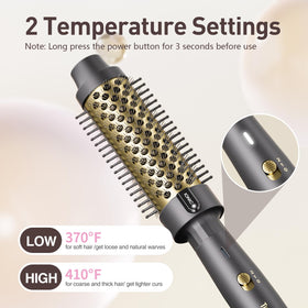Tresses Touch Thermal Brush 1.5 inch side view