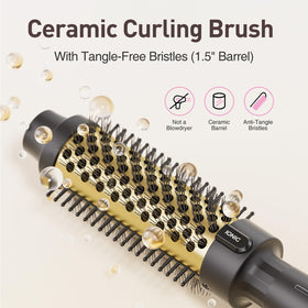 Tresses Touch Thermal Brush 1.5 inch with ceramic barrel