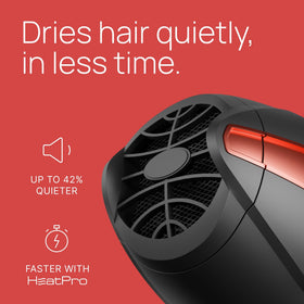 TREZORO hair dryer wide attachment side view