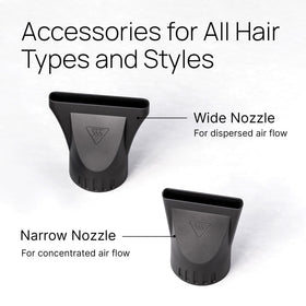 TREZORO Hair Dryer with ceramic tourmaline grille