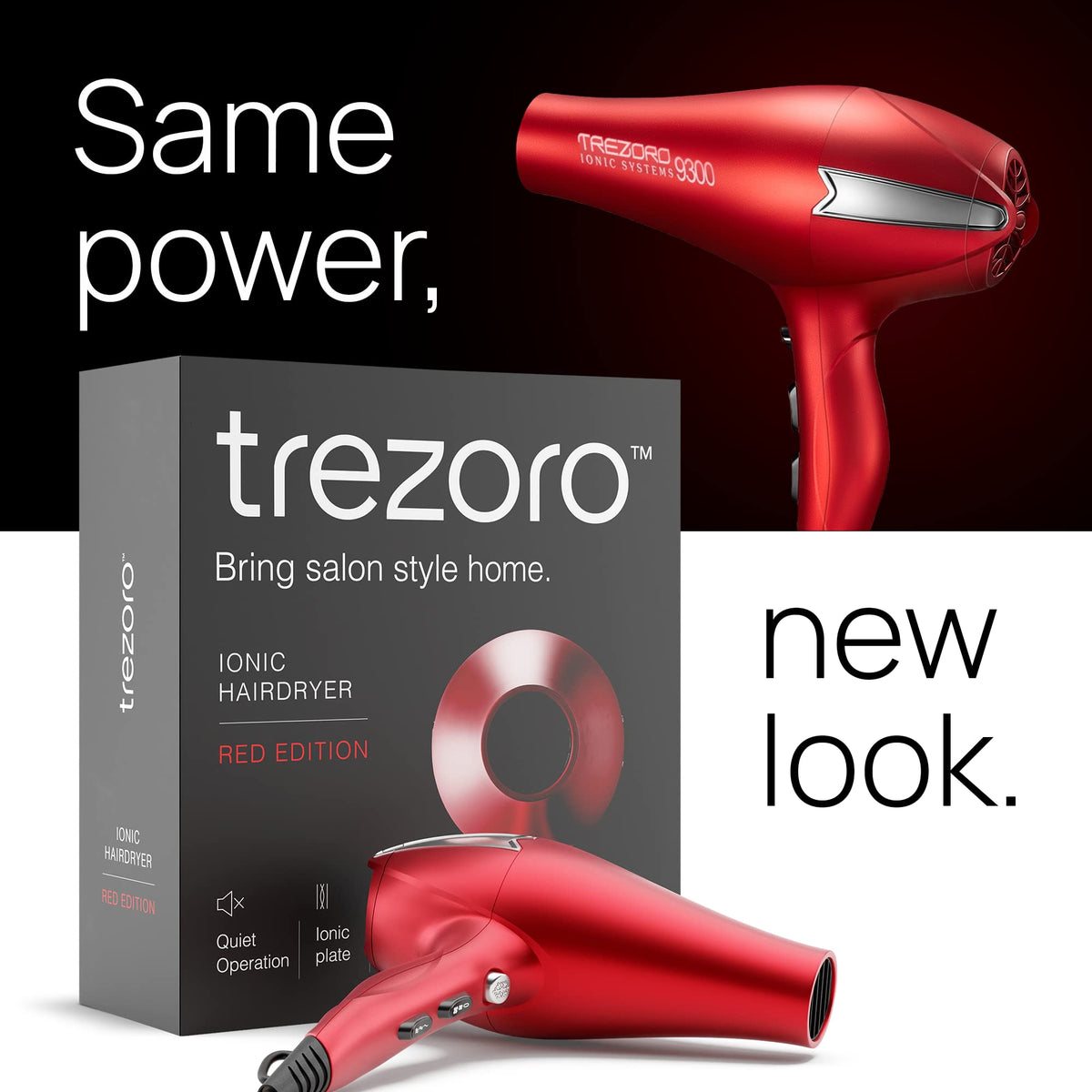 TREZORO Professional Hair Dryer packaging