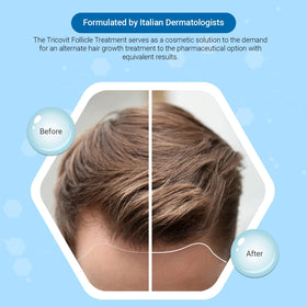 Tricovit Hair Growth Shampoo 8.4 oz back view