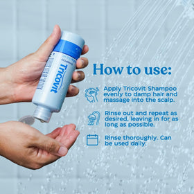 Tricovit Hair Growth Shampoo 8.4 oz packaging