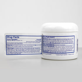 TriDerma Intense Fast Healing Cream 4oz packaging details