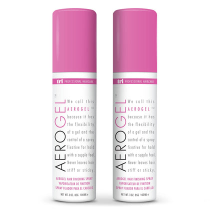 TRIDESIGN Aerogel Strong Hold Hair Spray 3 oz front view