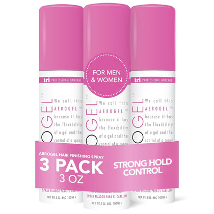 TRIDESIGN Aerogel Strong Hold Volumizing Hair Spray front view