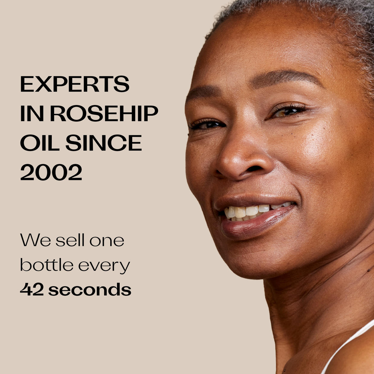 Trilogy Rosehip Oil Duo showing texture on skin